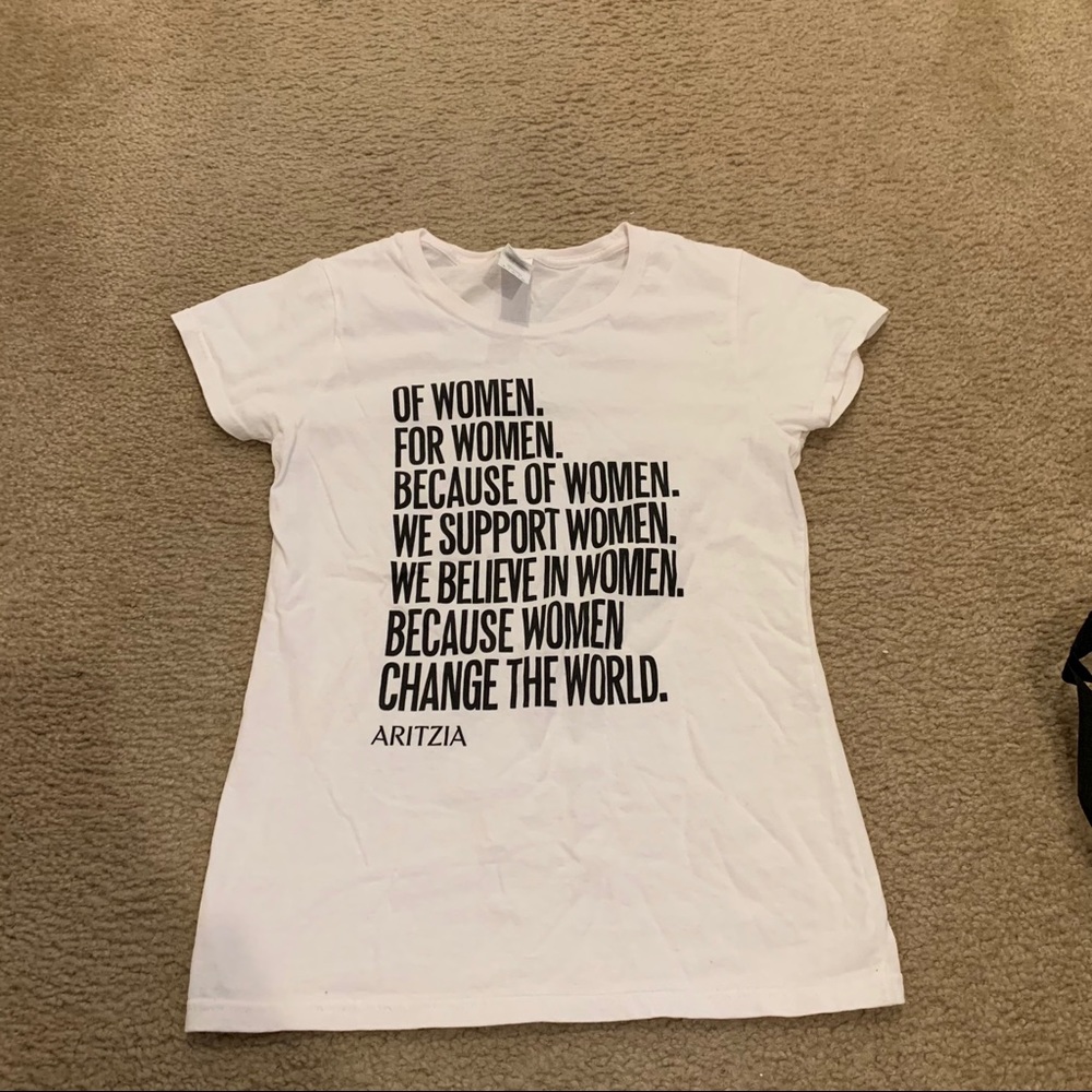 Aritzia international women’s day t shirt